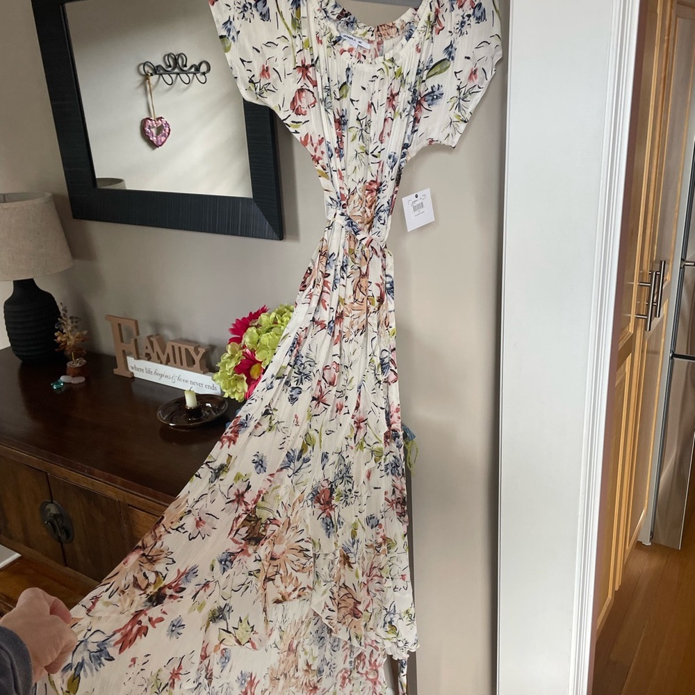 O'Neill Floral High Low Dress - Multicolor